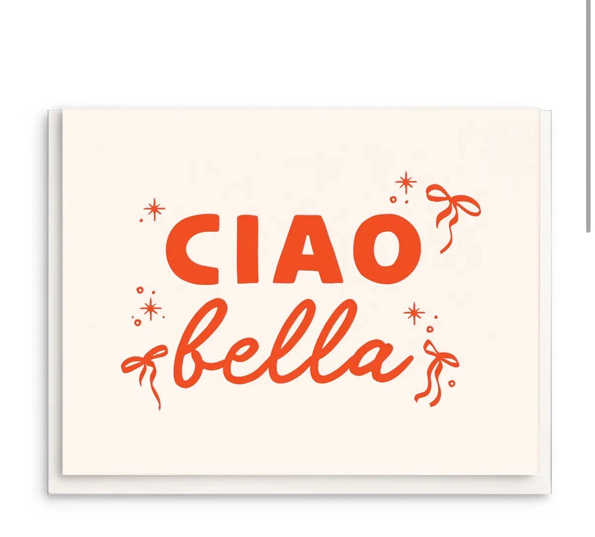 Ciao Bella Card