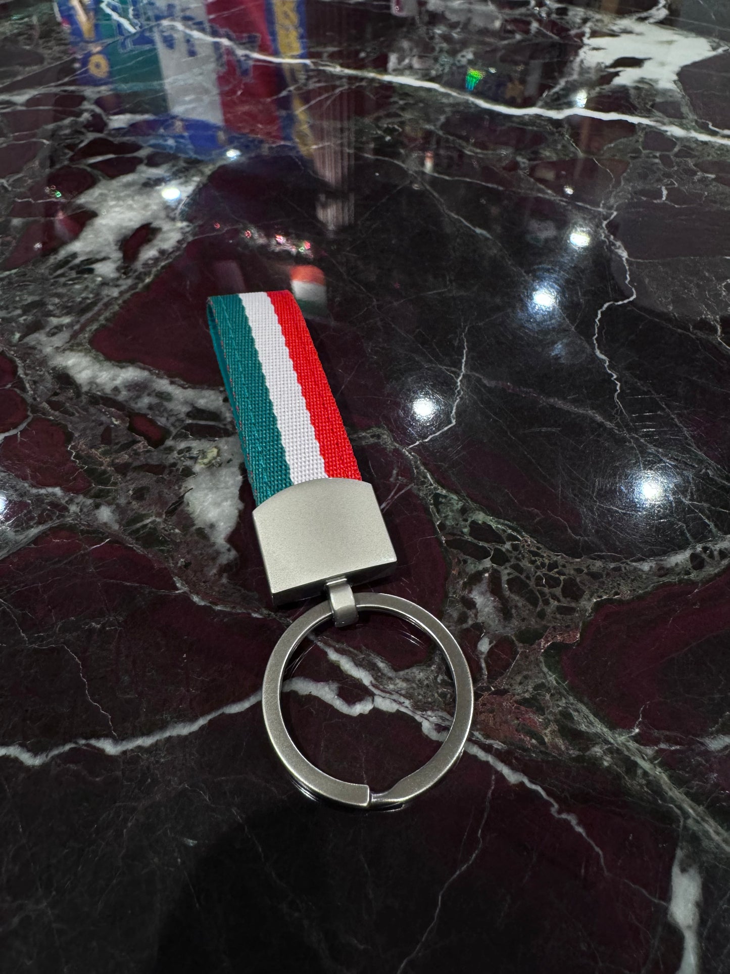 Italia Flag Keychain