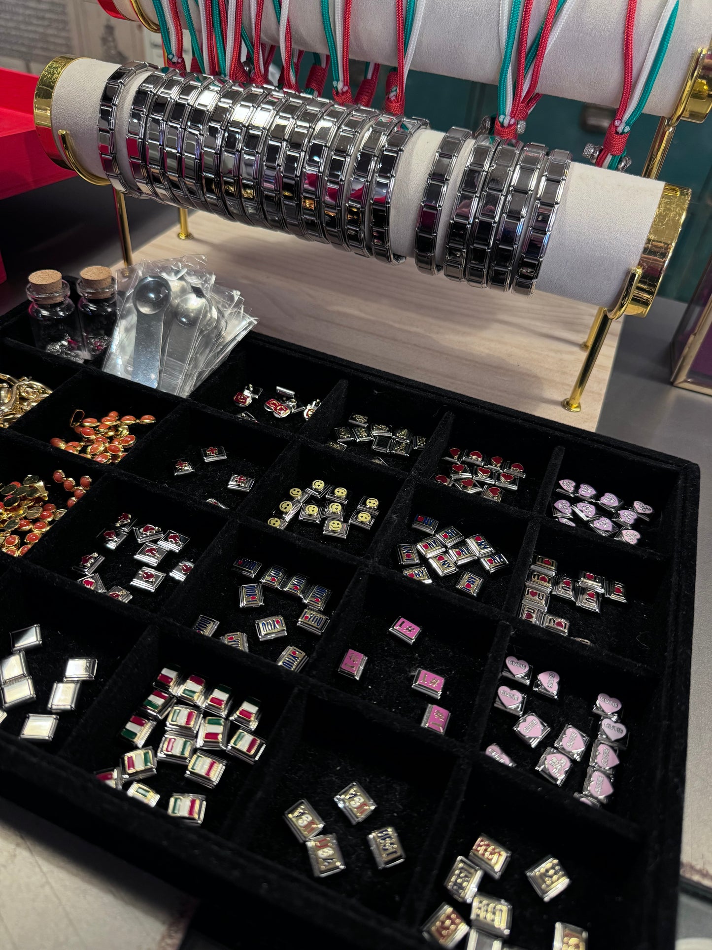 Italian Charm Bracelet Set