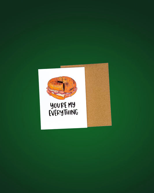 Everything Bagel Card