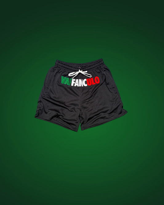 Vafa Black Shorts