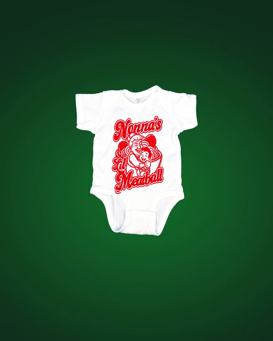 Nonna's Lil Meatball Onesie