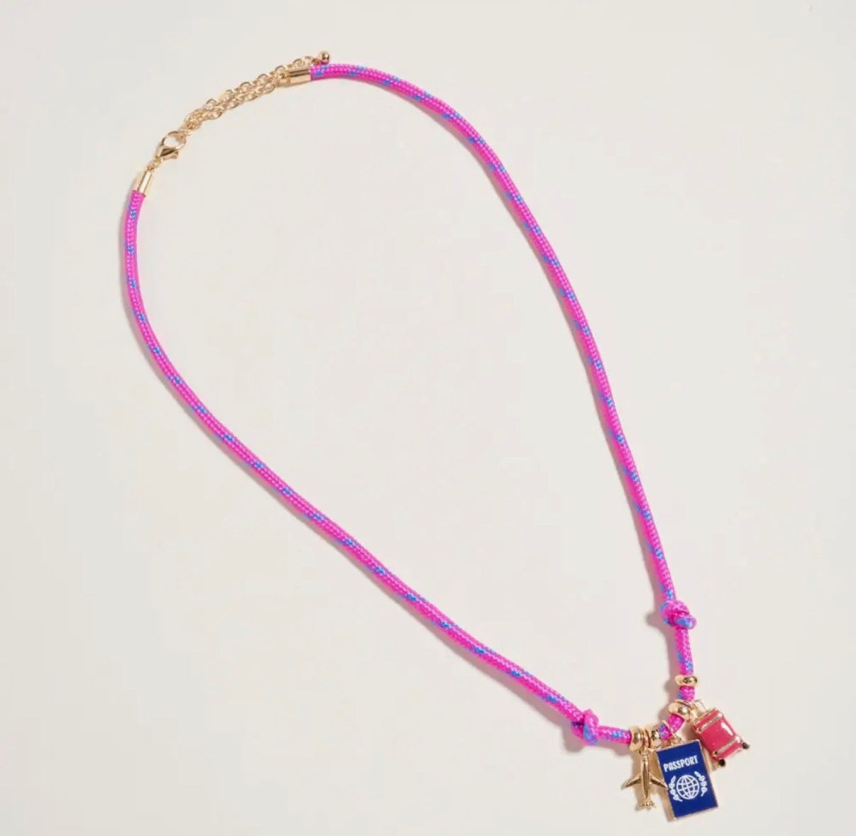 Summer Charm Rope Necklace