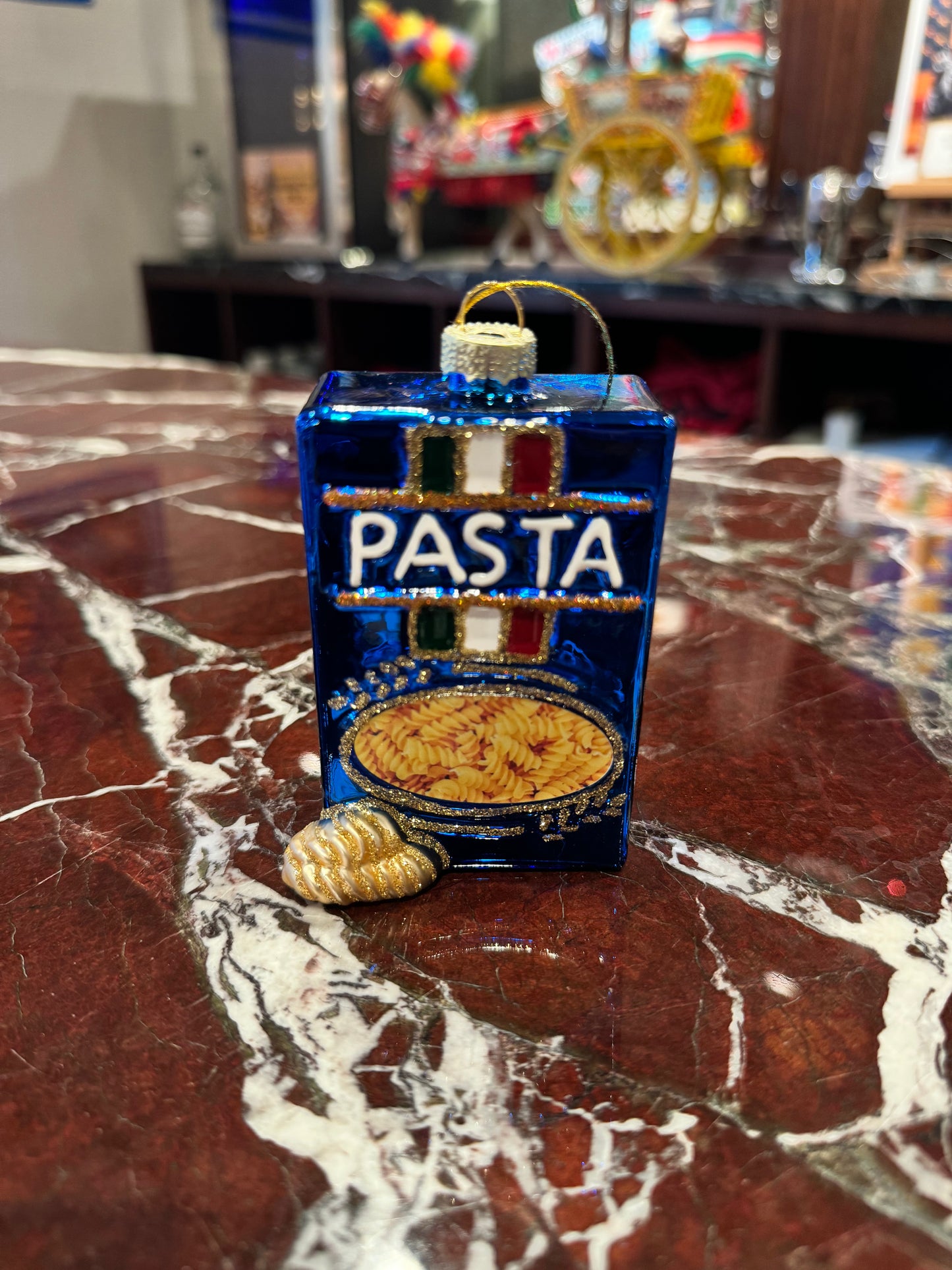 Pasta Christmas Ornament