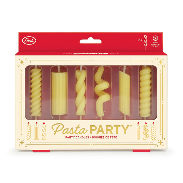 Pasta Birthday Candles