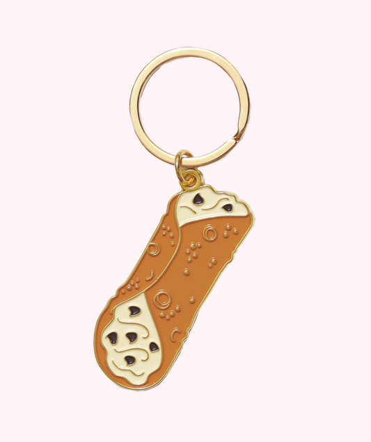 Cannoli Keychain