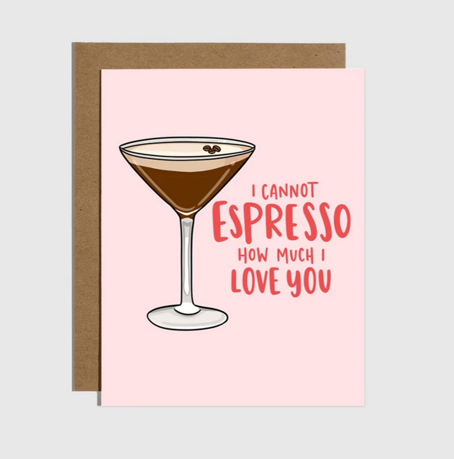 Espresso Martini Card