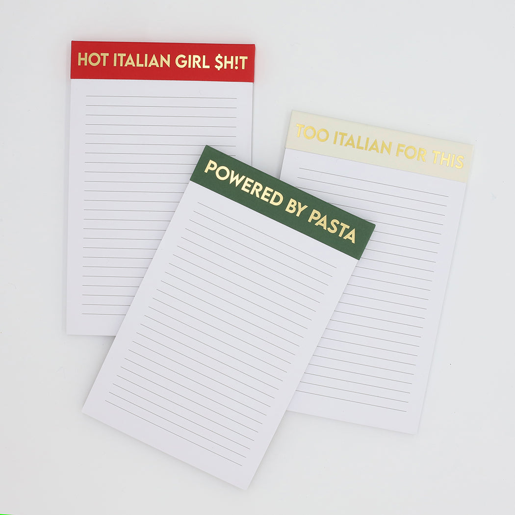 Italian Notepad Set