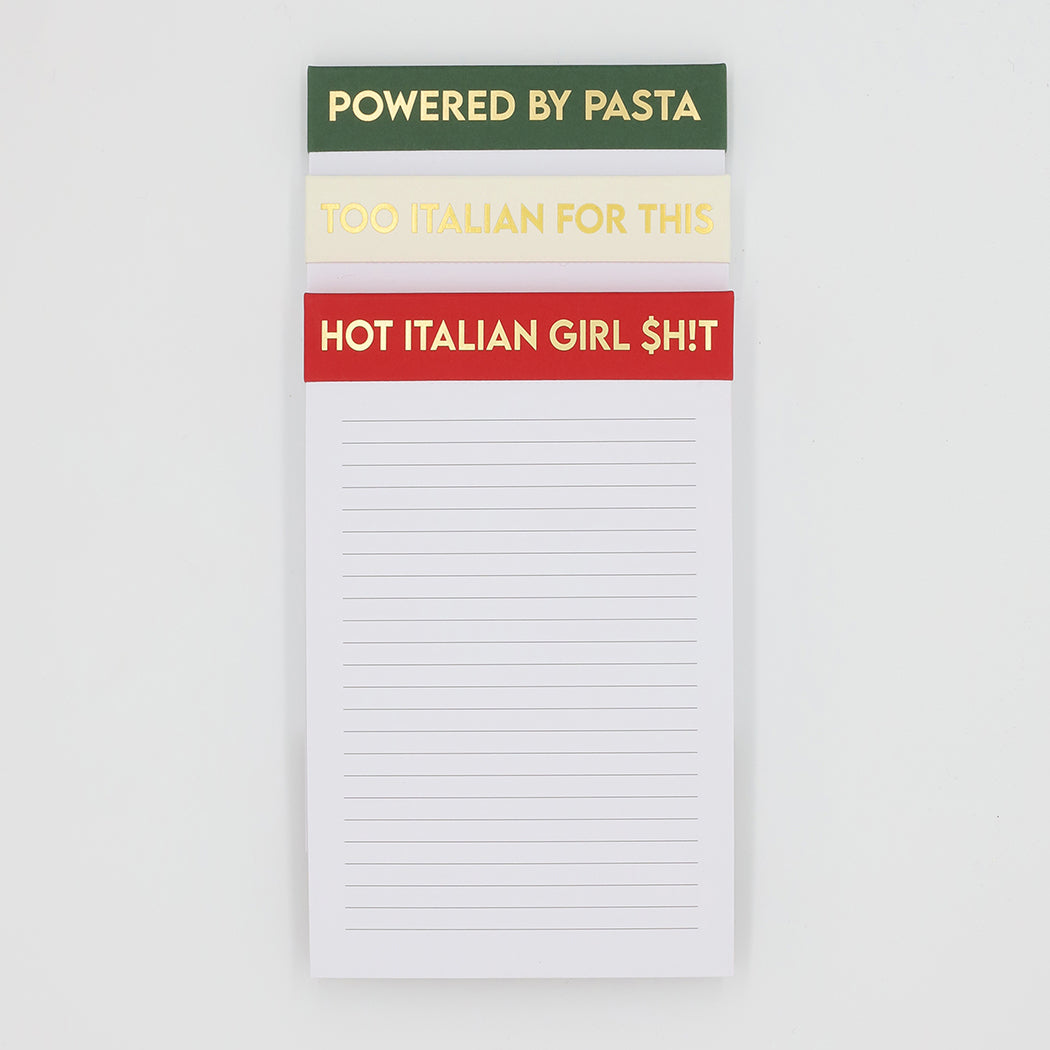 Italian Notepad Set
