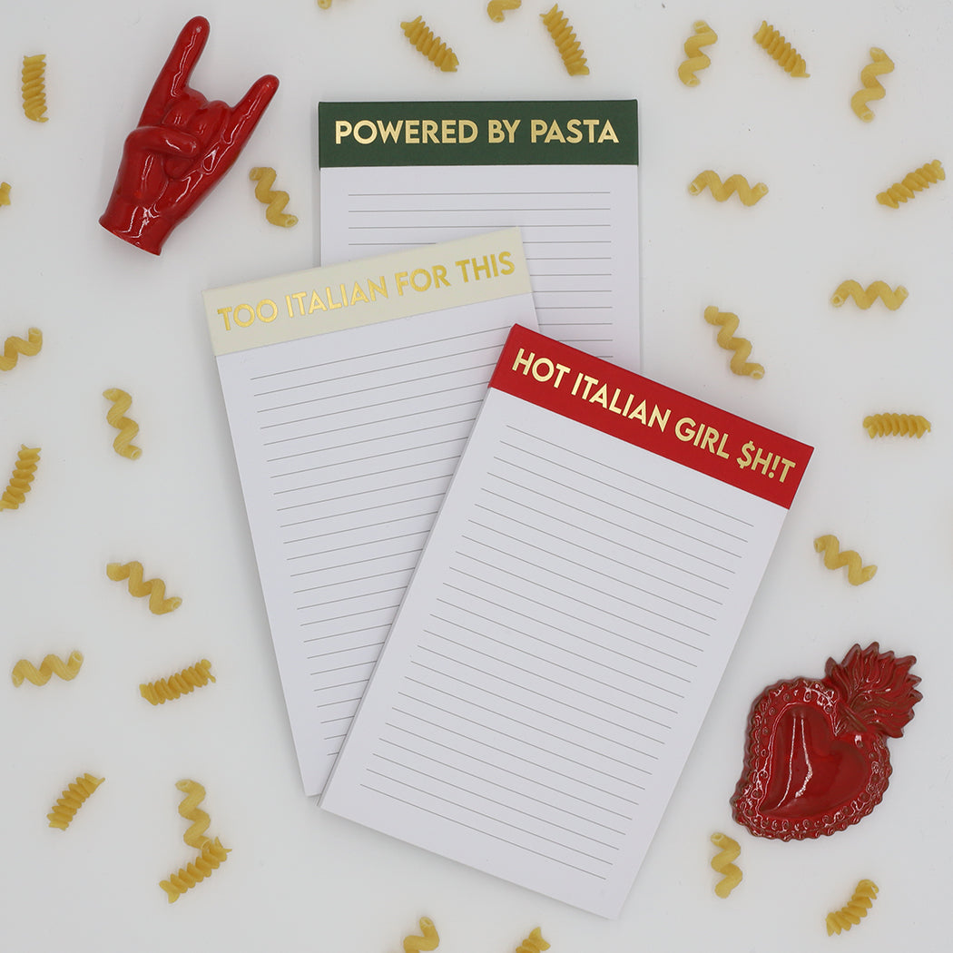 Italian Notepad Set